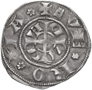obverse: Verona.  Emissioni anonime, Cangrande I (1308-1329) e successori. Grosso da 2 soldi
