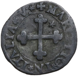 reverse: Carlo II di Savoia detto il Buono (1504-1553). Quarto di IV tipo
