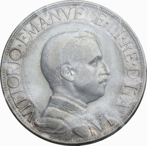 obverse: Vittorio Emanuele III (1900-1943). 2 lire 1911