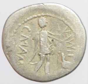 reverse: denario mamilia