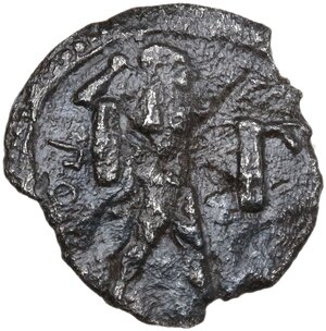 obverse: Northern Lucania, Posidonia. AE Drachm, 530-500 BC