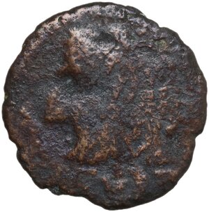 obverse: Gades. AE 19 mm, 3rd century BC