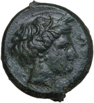 obverse: Southern Lucania, Metapontum. AE Obol, c. 425-350 BC