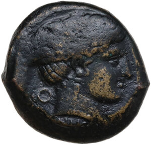 obverse: Southern Lucania, Metapontum. AE Obol, c. 400-340 BC