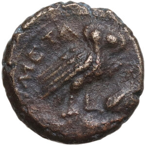 reverse: Southern Lucania, Metapontum. AE 14.5 mm, c. 300-250 BC