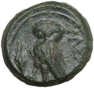 reverse: Southern Lucania, Metapontum. AE 15 mm, c. 225-200 BC