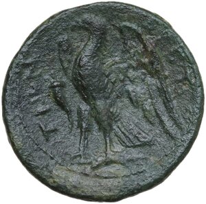 reverse: Bruttium, The Brettii. AE 21.50 mm, 214-211 BC