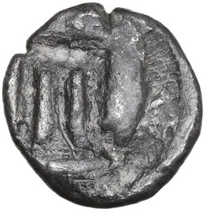 reverse: Bruttium, Kroton. AR Drachm, 530-500 BC