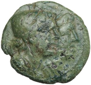 obverse: Bruttium, Rhegion. AE Triens, c. 215-150 BC