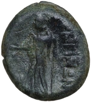 reverse: Bruttium, Rhegion. AE Tetrachalkon, c. 211-200 BC