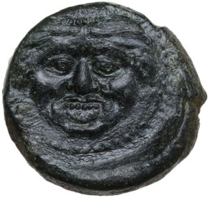 obverse: Kamarina. AE Tetras, c. 425-405 BC