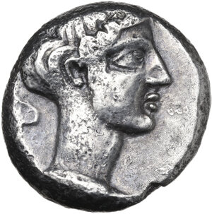 reverse: Motya. AR Didrachm, c. 415-400 BC