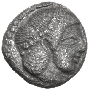 obverse: Syracuse.  Hieron I (478-466 BC).. AR Litra, c. 470 BC