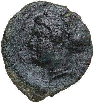 obverse: Syracuse.  Second Democracy (466-405 BC).. AE Hemilitron, after 410 BC