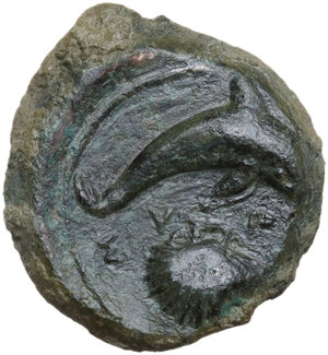 reverse: Syracuse.  Second Democracy (466-405 BC).. AE Hemilitron, after 410 BC
