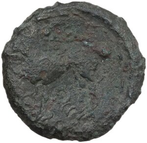 reverse: Northeast Gaul, Suessiones. Potin Unit, 60-25 BC
