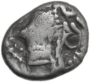 obverse: Central Gaul, Lingones. AR Quinar, Kaletedes, 120-50 BC