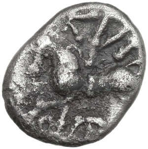 reverse: Central Gaul, Lingones. AR Quinar, Kaletedes, 120-50 BC