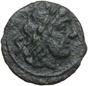 obverse: Unofficial anonymous issue. AE Semis. Uncertain mint, post 82 BC