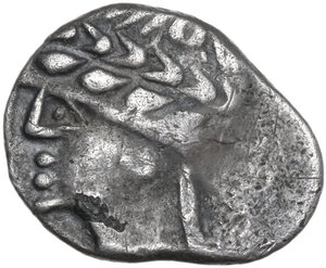 obverse: Southern Gaul, Allobroges. AR Quinar, Cn. Pompeius Voluntilus, 70-61 BC