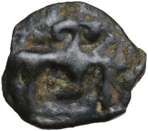 reverse: Northeast Gaul, Leuci.  ?. AE cast potin, 80-60 BC