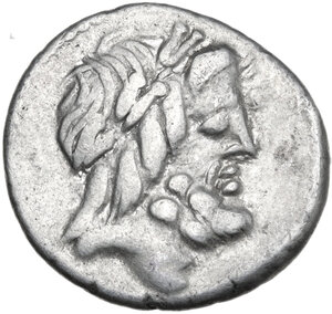 obverse: M. Volteius M.f.. Denarius, 78 BC