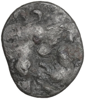 obverse: Celtic, Eastern Europe. AR Drachm, Kugelwange type, 3rd century BC