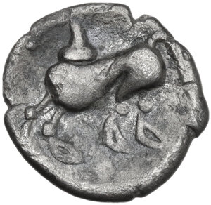 reverse: Celtic, Eastern Europe. AR Drachm, Danube Region, Kapostal type, 2nd century BC