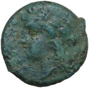 obverse: Central and Southern Campania, Neapolis. AE 19 mm. c. 275-250 BC