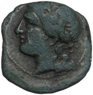 obverse: Central and Southern Campania, Neapolis. AE 15 mm, c. 250-225 BC
