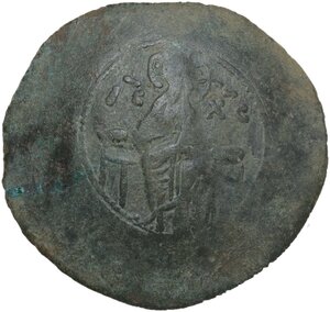 obverse: Isaac Comnenus. Usurper in Cyprus (1185-1191).. AE Tetarteron. Uncertain mint of Nicosia. Struck circa 1187-1191