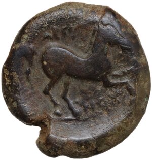 reverse: Northern Apulia, Arpi. AE 22 mm, c. 275-250 BC