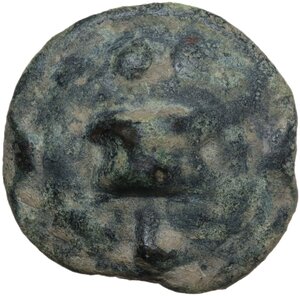 reverse: Northern Apulia, Luceria. Cast AE Biunx, c. 217-212 BC