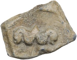 obverse: PB Tessera, 22.5x15.5 mm, 1st century BC-1st century AD