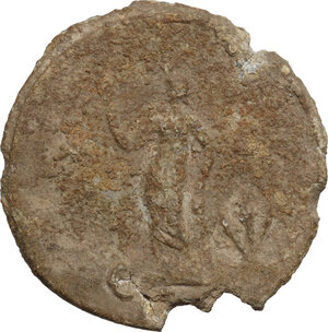 obverse: Leads from Ancient World.. Large PB Tessera(?), 1st century BC-2nd century AD