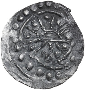 obverse: Cambodia.  Kingdom of Funan. AR Quarter unit, 400-550 AD