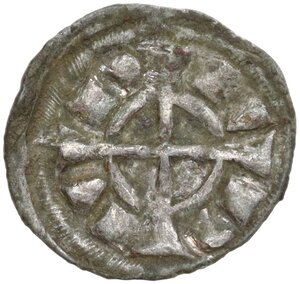 reverse: Italy .  Frederick II (1218-1250). BI Denaro, Verona mint