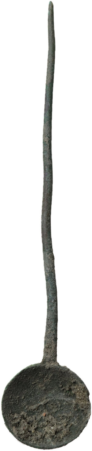 obverse: Roman period. Bronze spoon.  110 mm