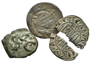 obverse: SPAGNA. lotto di 3 monete da classificare (di cui una spezzata). AE. MB