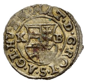 obverse: UNGHERIA. Matthias II (1608-1619). Denar 1619 KB. Ag (0,59 g). qSPL