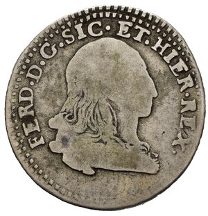 obverse: PALERMO. Regni di Sicilia. Ferdinando III di Borbone (1759-1816). 3 Tarì 1786. Ag (6,37 g). Gig.52. RRR. MB