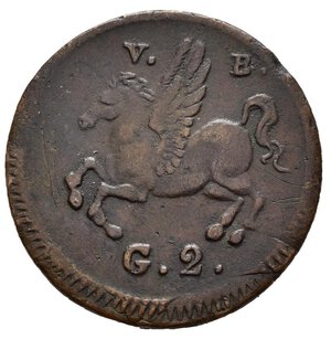 reverse: PALERMO. Regno di Sicilia. Ferdinando III di Borbone (1759-1816). 2 Grani 1815. Gig.109. SPL