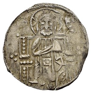 obverse: VENEZIA. Stefano Urosio (1282-1321). Serbia, imitazione del grosso Veneziano. Ag (1,78 g). MB