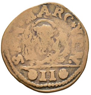 reverse: VENEZIA. Dalmazia e Albania (1409-1797). Gazzetta da 2 soldi. Cu (5,23 g). MB