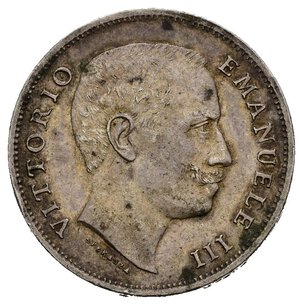 obverse: Regno d Italia. Vittorio Emanuele III (1900-1943). 1 Lira 1907 