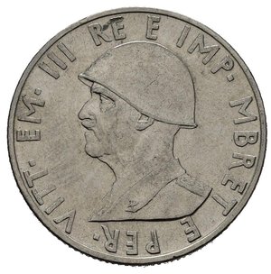 obverse: Regno d Italia. Vittorio Emanuele III (1900-1943). ALBANIA. 0,50 lek 1939 XVIII. Magnetica. Gig.9a. SPL