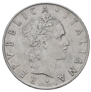 obverse: Repubblica Italiana. 50 lire 1954 