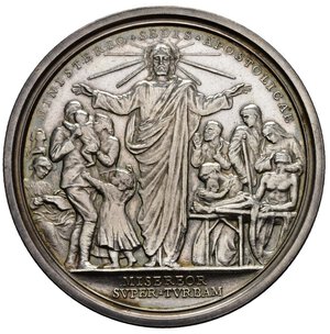 reverse: Medaglie Papali. Benedetto XV (1914-1922). Medaglia anno V 
