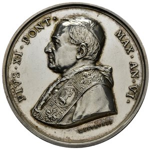 obverse: Medaglie Papali. Pio XI (1922-1939). Medaglia anno VI 