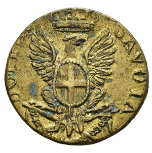 obverse: Pesi monetali. Doppia di Savoia (4,55 g). BB